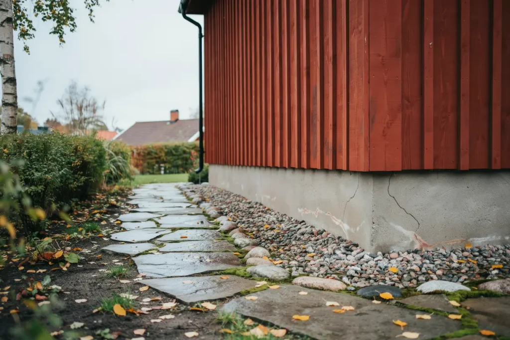 september r r tt tid att se ver husgrunden uppt ck s ttningar sprickor och fukt innan h stregnen kommer