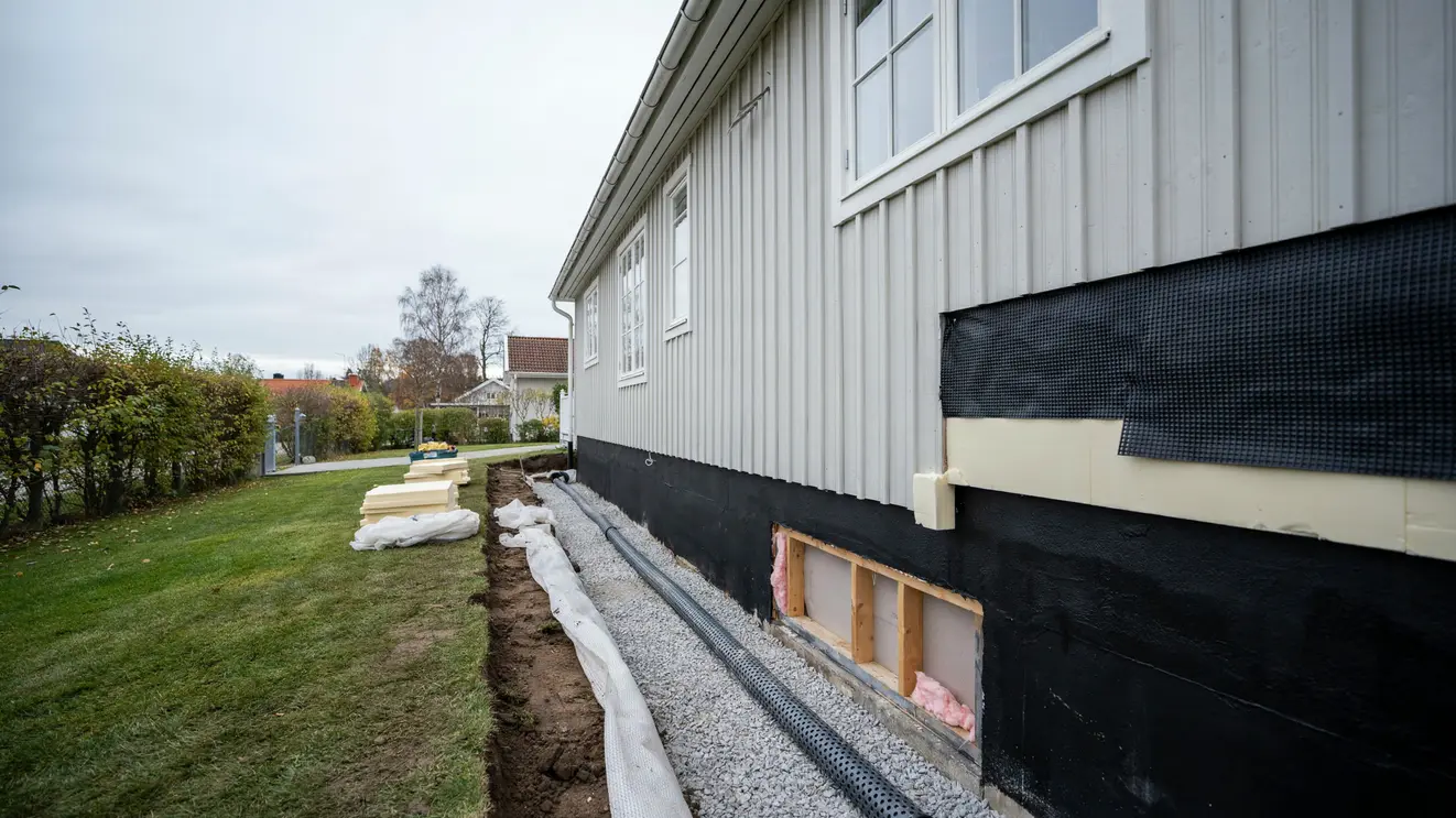 renovera kallare dranera husgrund bankeryd jonkoping smaland